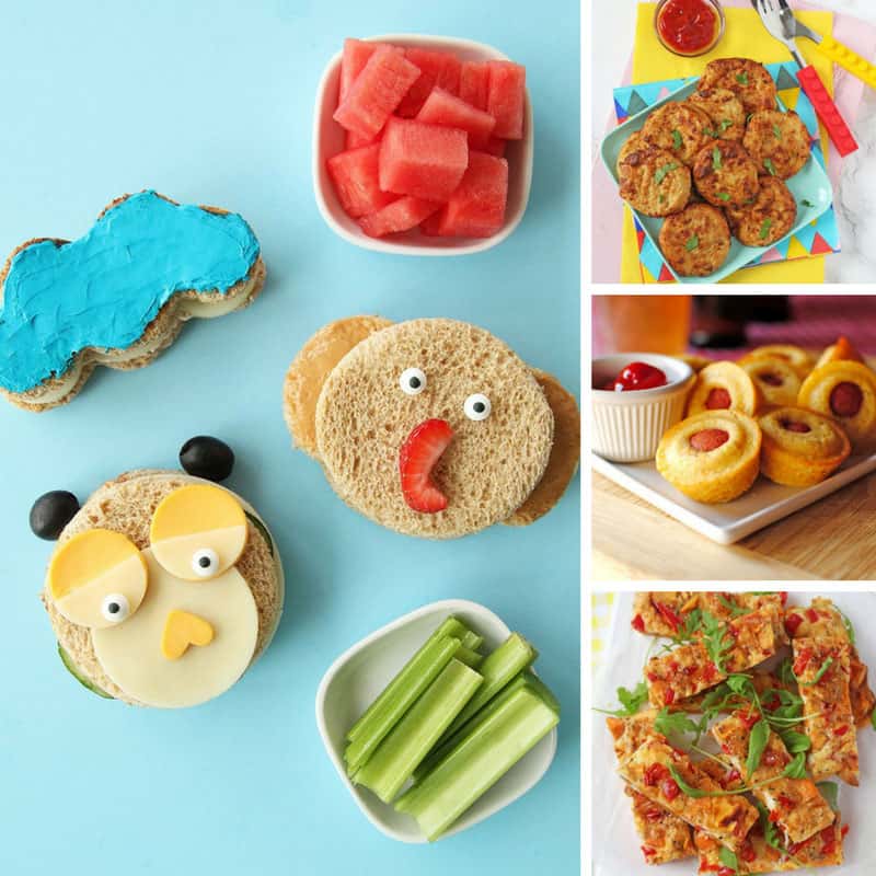 One Whole Month of EASY School Lunch Ideas for Kids!