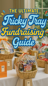 A tricky tray fundraiser is a fun, community-building way to raise money! Learn how to host one at your school with tips, setup advice, and 10 fun tricky tray basket ideas. ??️ #SchoolFundraisers #TrickyTrayIdeas #PTOEvents