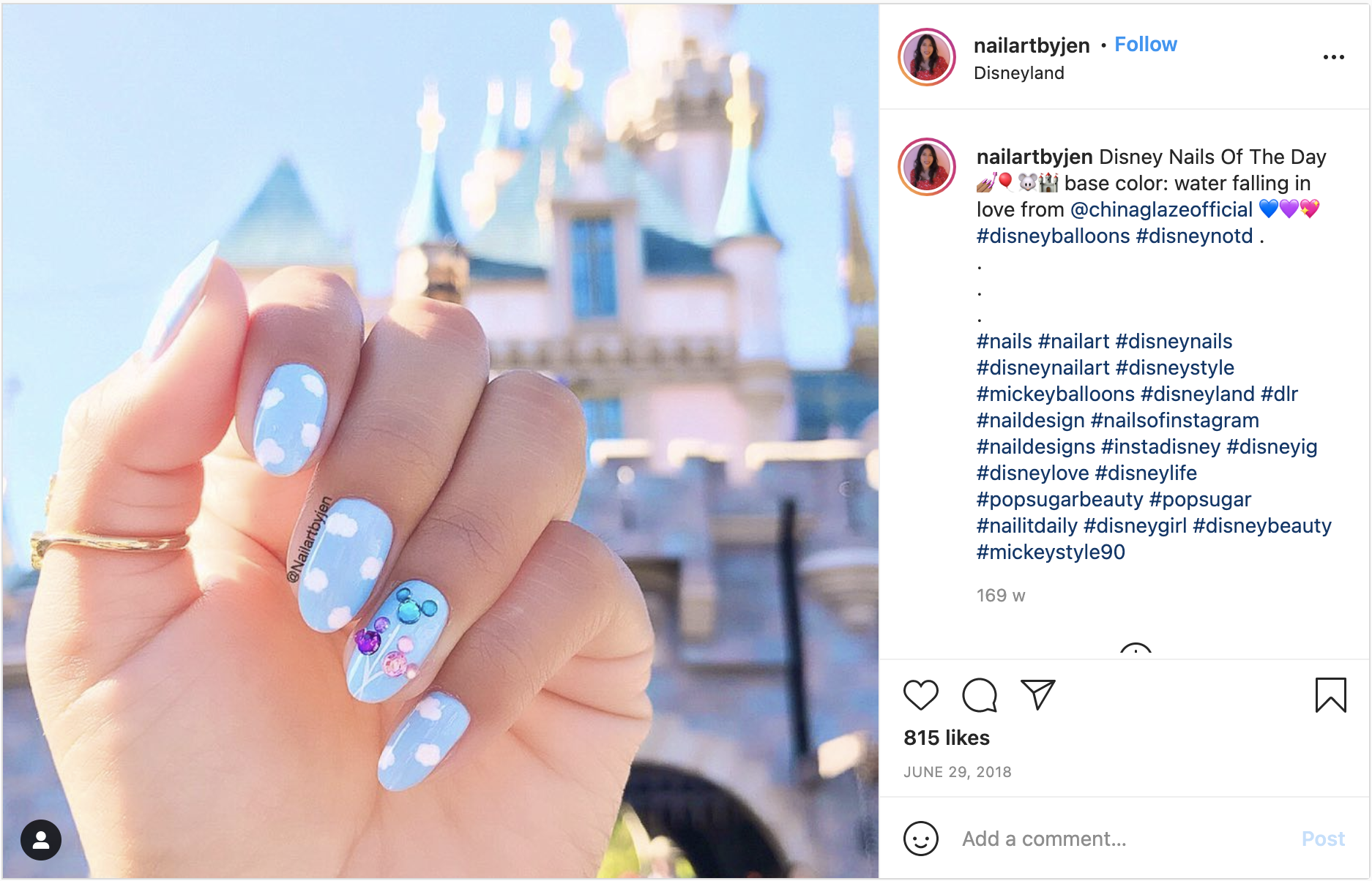 Image result for disney nails  Disney nail designs, Disneyland nails,  Disney nails