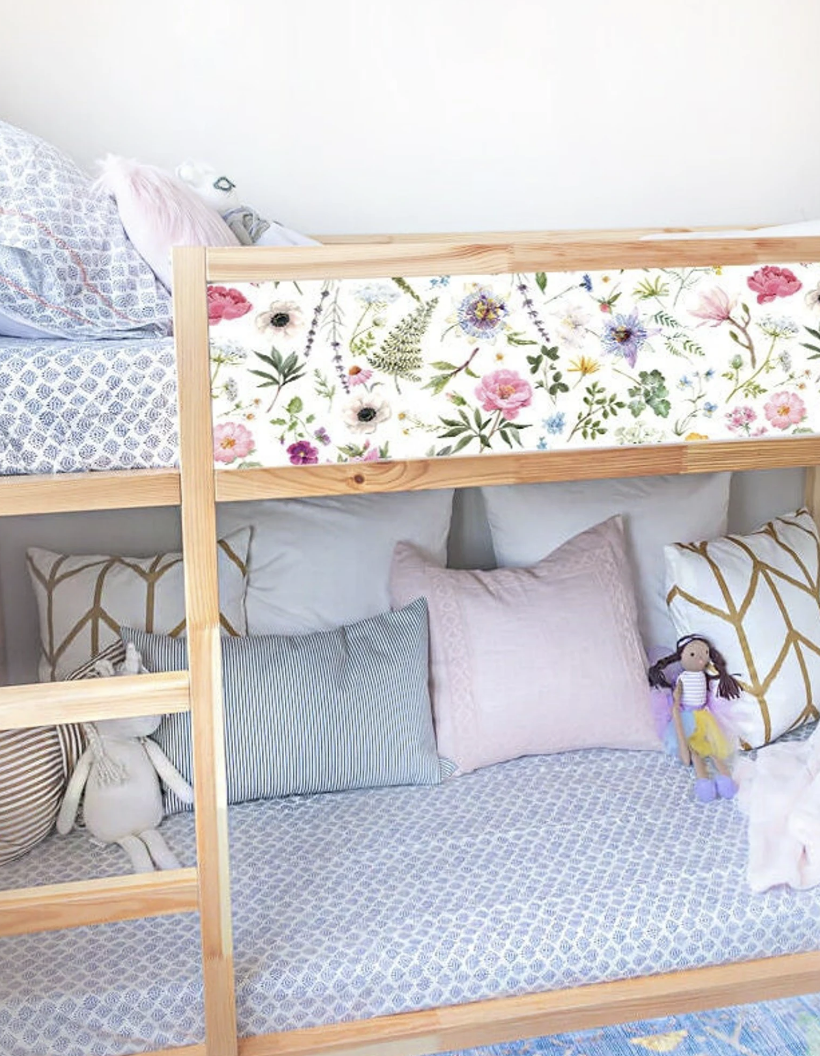 Kura Bed Wildflower Stickers