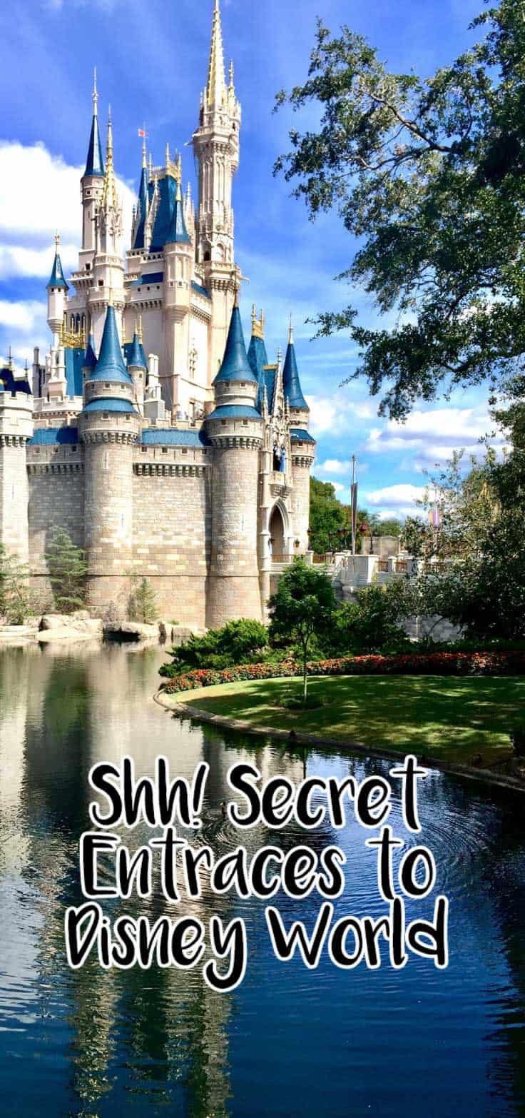 You will save so much time at the Disney Parks if you use these top secret entrances to get a jump on the crowds!