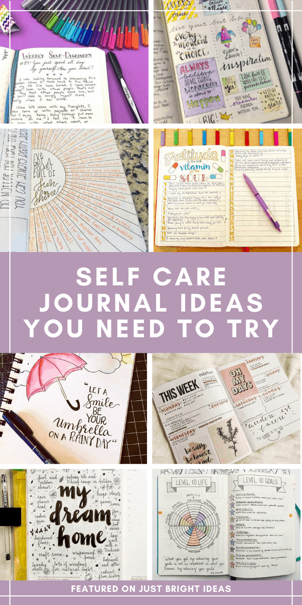 Self care is so important so check out these bullet journal spreads to help remind you to look after yourself