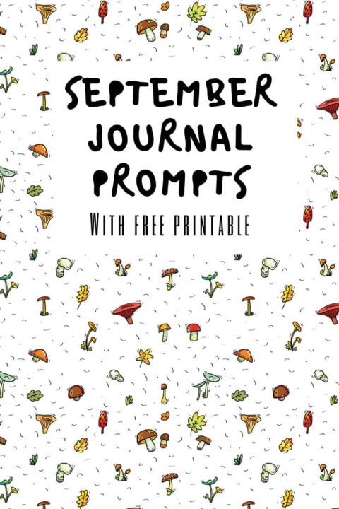 Get ready for journaling with these September writing prompts to inspire you! #bulletjournal #journalling