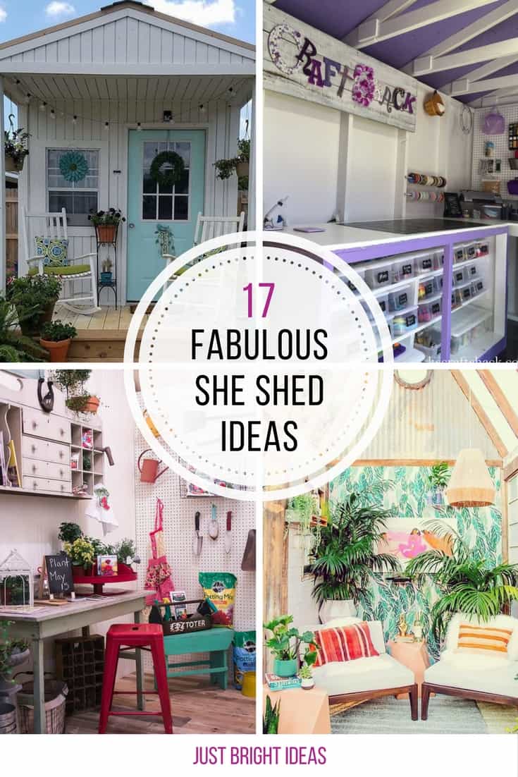 17 Fabulous She Shed Ideas You Need to See!