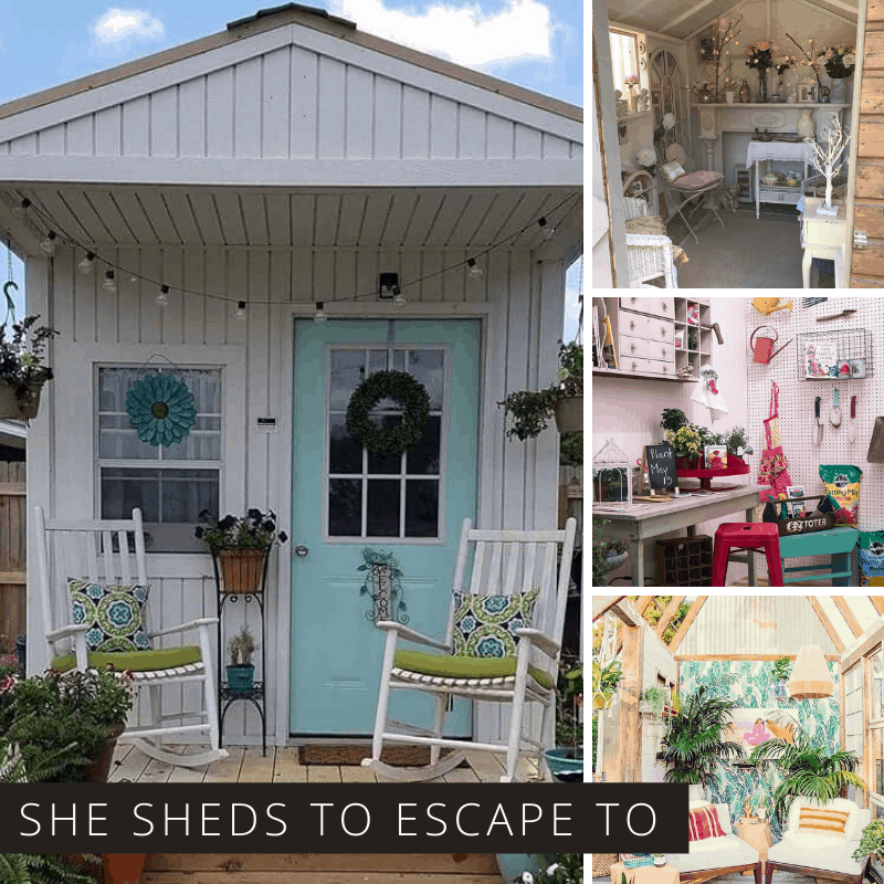 17 Fabulous She Shed Ideas Youll Want To Escape To