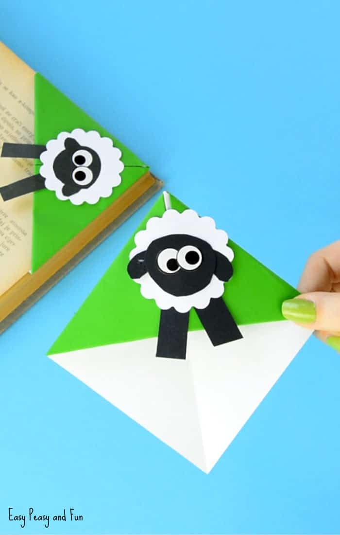 Origami Sheep Bookmark