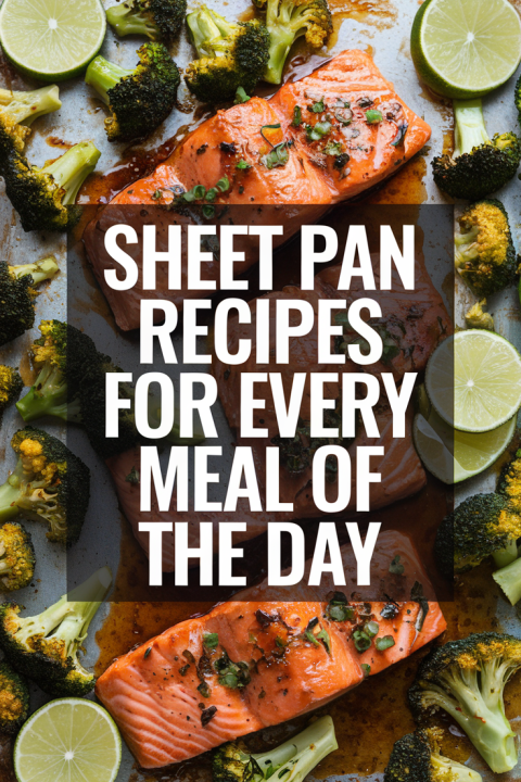 Sheet Pan Recipes for Every Meal of the Day From sunrise pancakes to sweet evening treats, discover easy, delicious sheet pan recipes for breakfast, lunch, dinner, and dessert—all with minimal cleanup. ??? #SheetPanMeals #EasyCooking