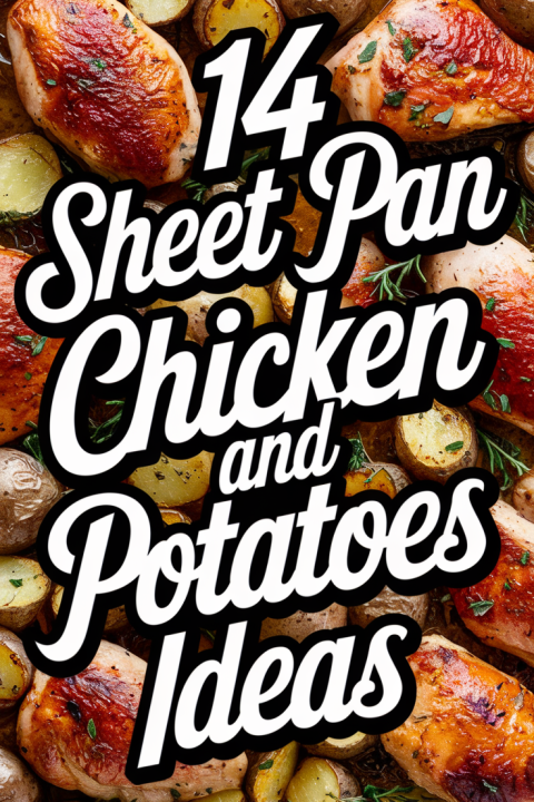 ?? 14 Delicious Sheet Pan Chicken & Potato Recipes for Easy Dinners Crispy, juicy, and packed with flavor—these sheet pan chicken and potato recipes make dinner effortless! Just toss, roast, and enjoy a hearty meal with minimal cleanup. ?✨ #SheetPanMeals #EasyDinners #ChickenRecipes #OnePanCooking #WeeknightMeals