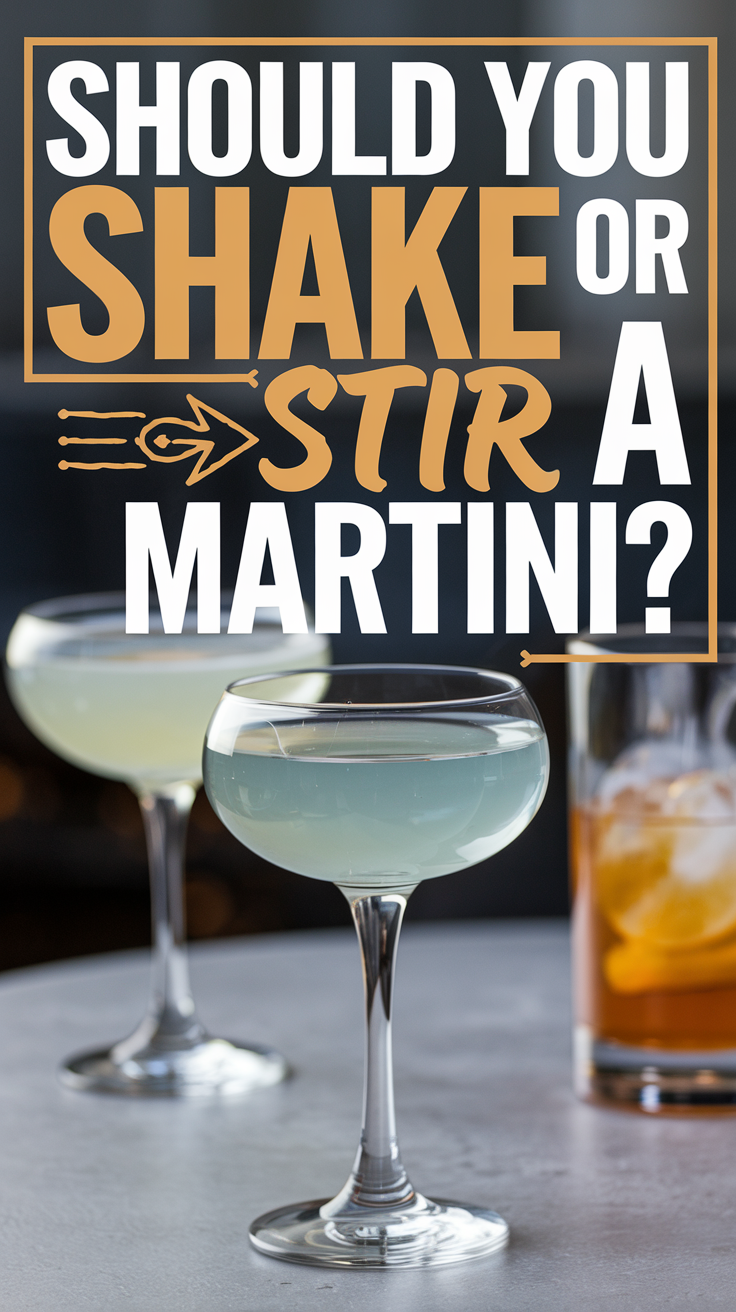 Ah, the age-old question that even James Bond couldn’t settle: Should a martini be shaken or stirred? The answer depends on what kind of martini you’re making—and, honestly, personal preference. Let’s break it down: