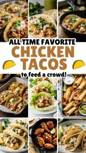 Tired of the same old taco night? These shredded chicken taco recipes mix things up with bold flavors, easy prep, and tons of ways to customize. Let’s taco ’bout what’s for dinner! #TacoTuesday #ChickenRecipes