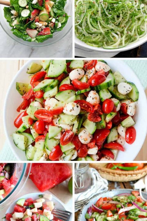 Simple Cucumber Salad Recipes