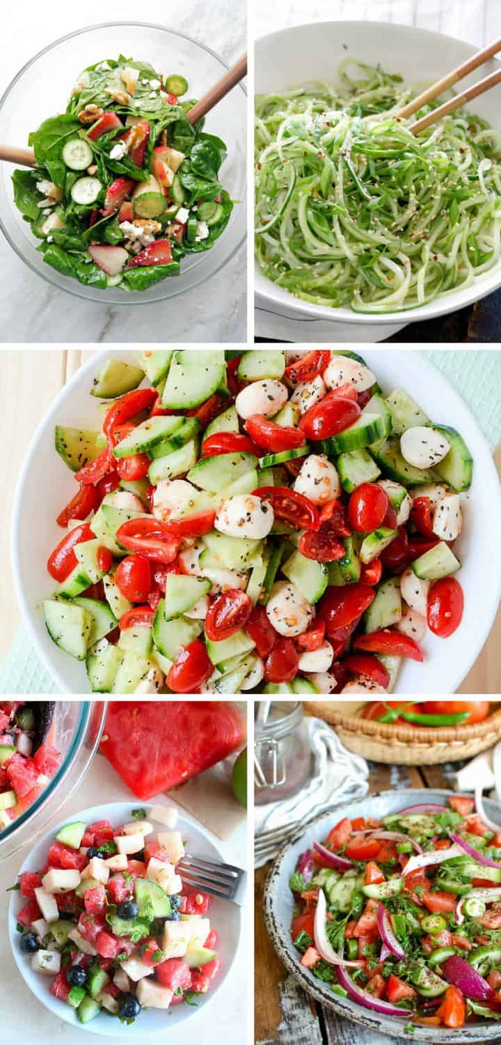10 Delicious Cucumber Salads that Will Rock Your Tastebuds!