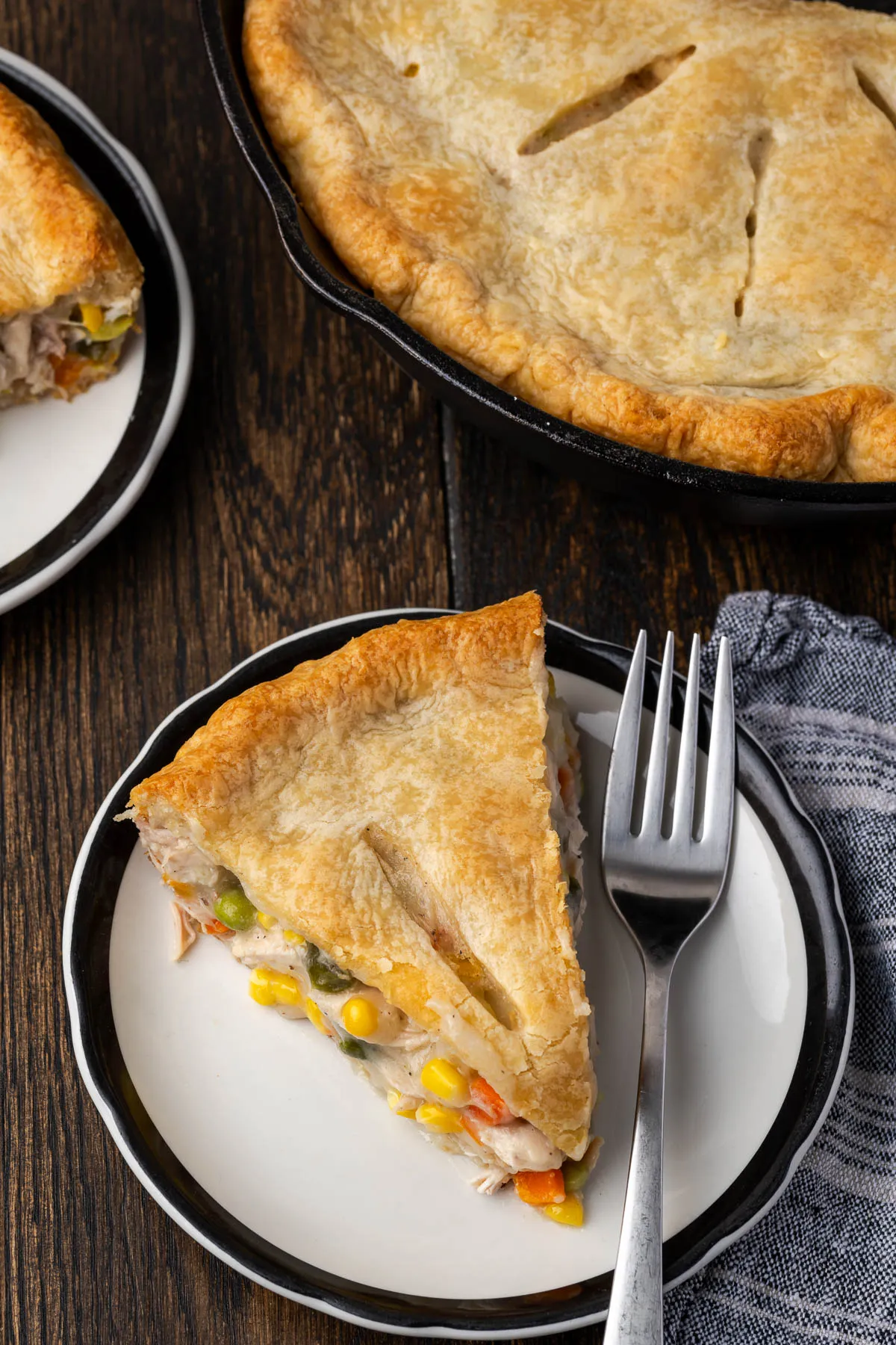 Skillet Chicken Pot Pie