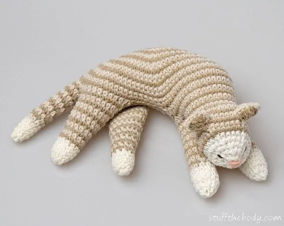 Sleepy Cat Amigurumi Pattern