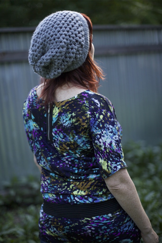 Slouch Crochet Hat Free Pattern
