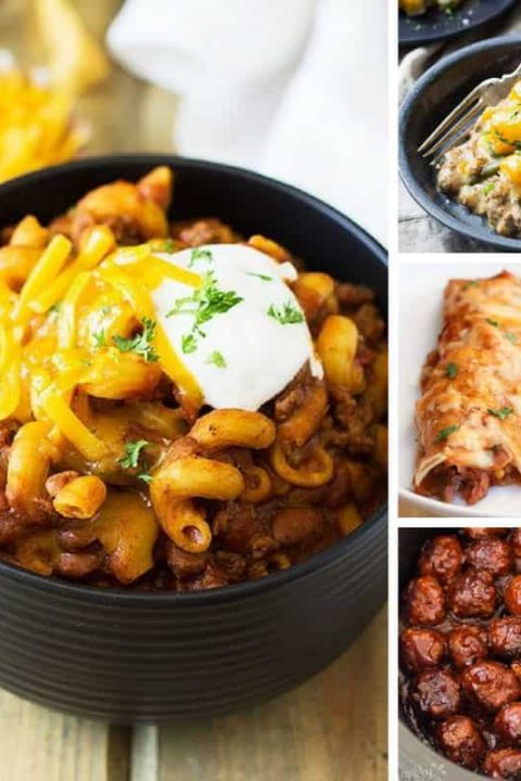 Yum! These slow cooker beef recipes are totally comforting and delicious!