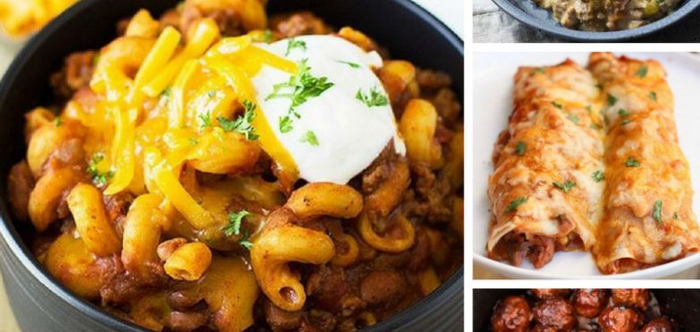 Yum! These slow cooker beef recipes are totally comforting and delicious!