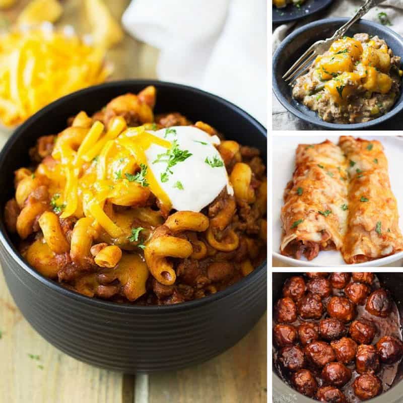 Yum! These slow cooker beef recipes are totally comforting and delicious!