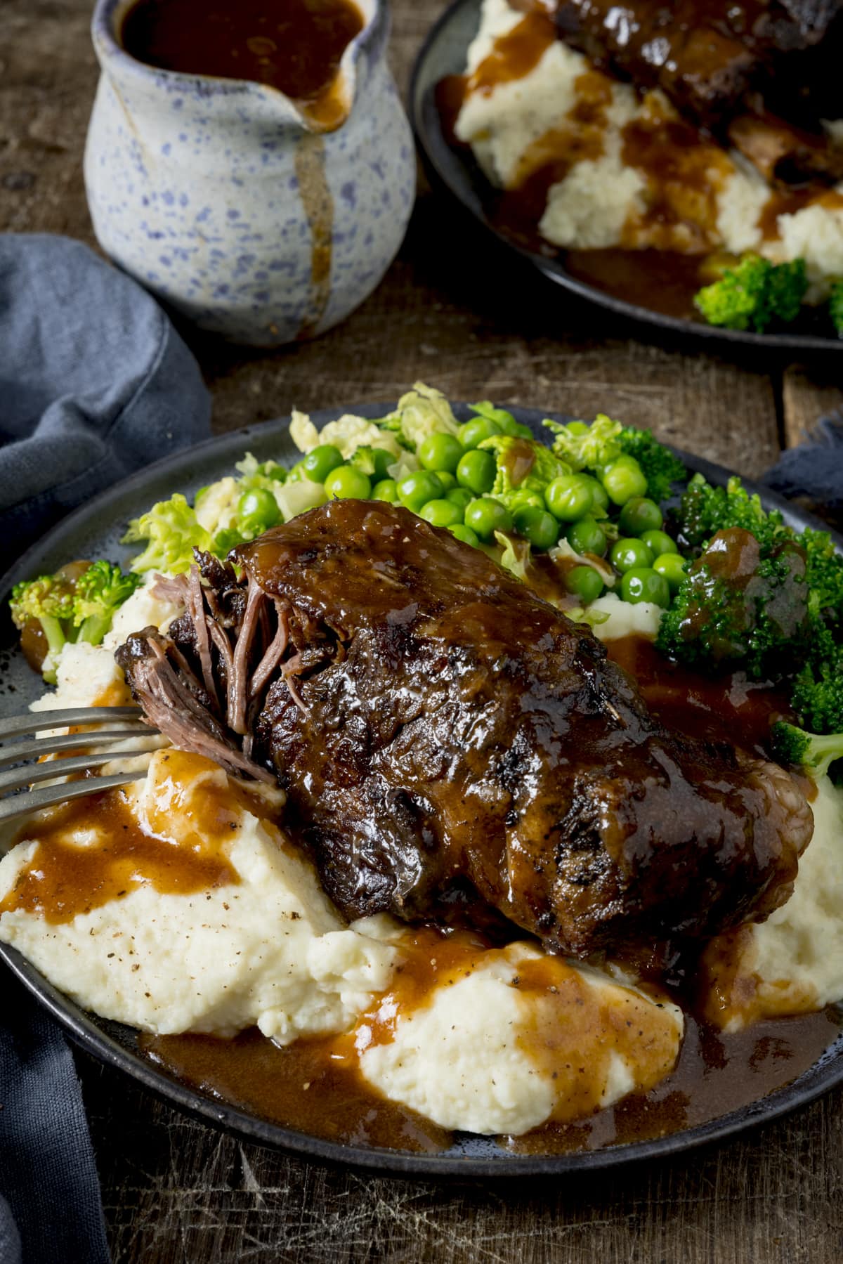 Want something fancy without the effort? These short ribs cook themselves into tender, fall-off-the-bone perfection in a rich sauce.