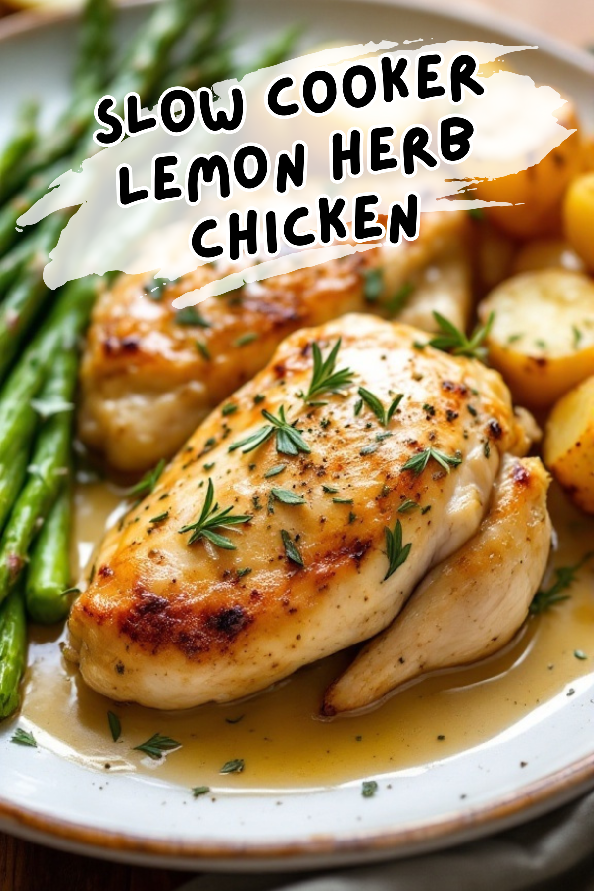 Slow Cooker Lemon Herb Chicken is a bright and zesty dish everyone will love. With tender chicken, fresh herbs, and a hint of lemon, it's perfect for a cozy dinner. Serve it with veggies or rice for a complete meal!