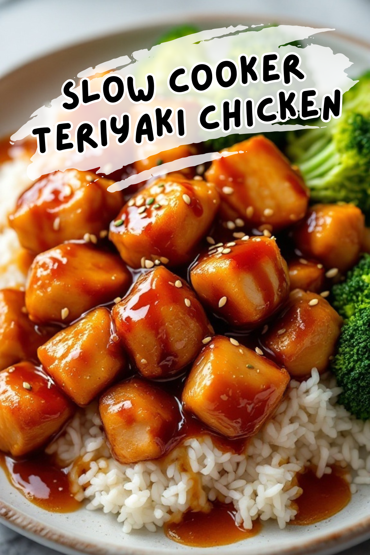 Slow Cooker Teriyaki Chicken is a fantastic dish that takes minimal effort. Tender chicken pieces soak up a delicious homemade teriyaki sauce, making every bite so tasty. Serve it over rice with some broccoli for a complete meal that everyone will love!