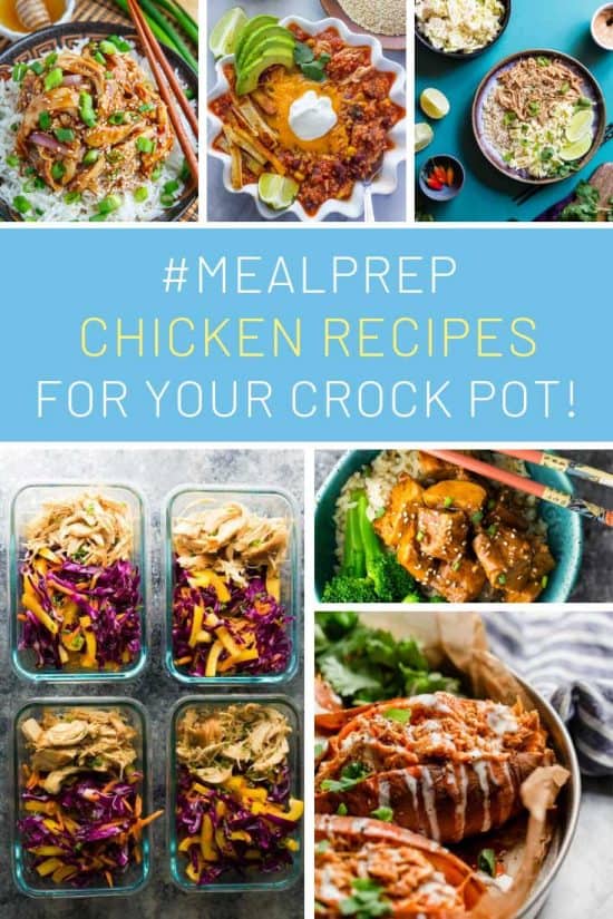 Slow Cooker Meal Prep Chicken Ideas that'll Take You Around the World