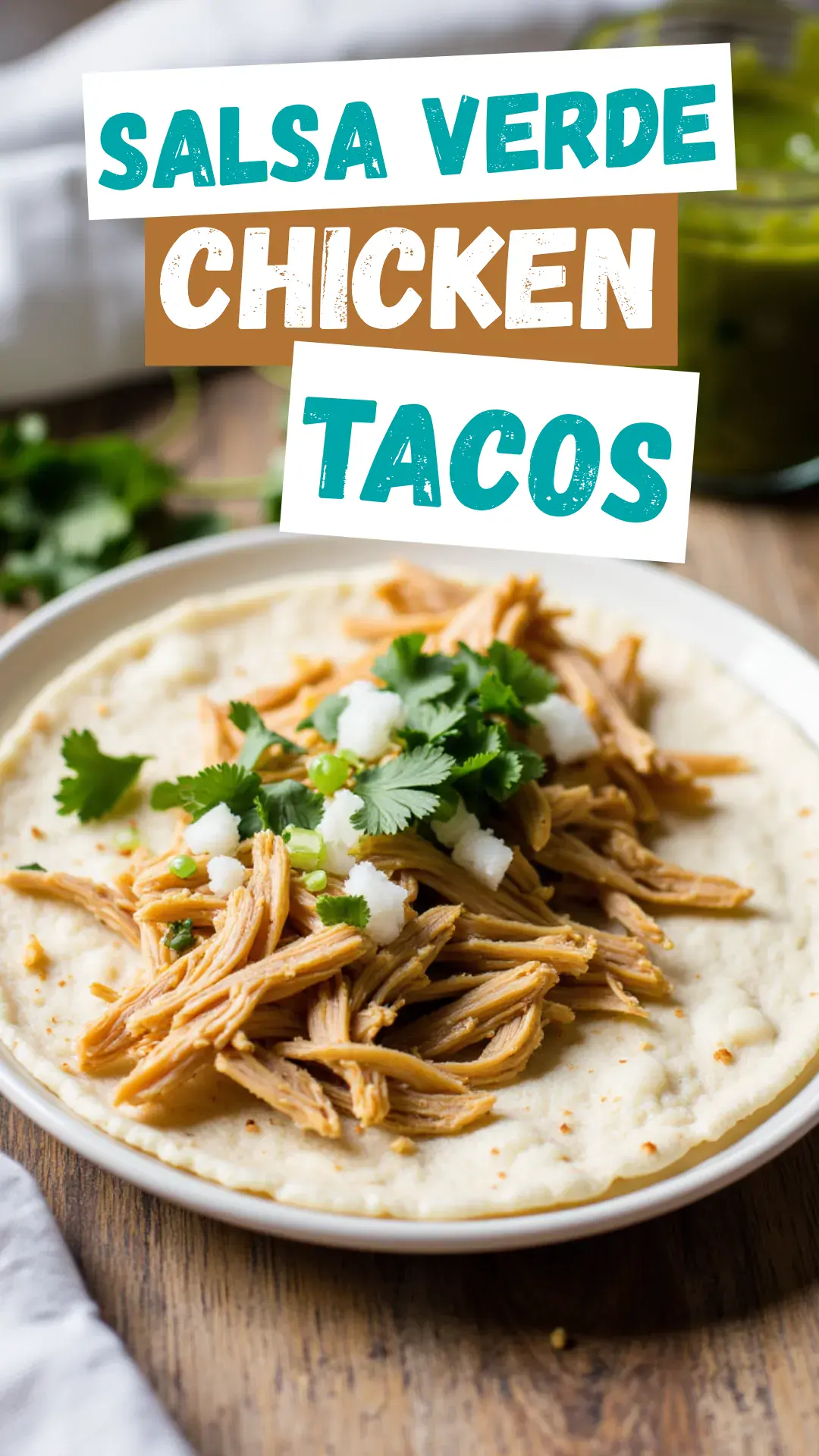 These tangy, juicy shredded chicken tacos require just 3 ingredients and zero babysitting. A dump-and-go dinner that always delivers.