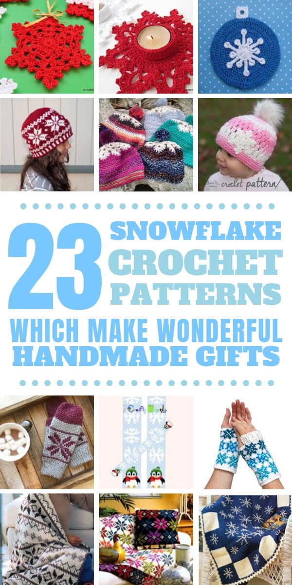 Wow! So many gorgeous snowflake crochet patterns to work on for the winter. Perfect for home decor or handmade gifts for friends and family. #crochet #winter #christmas