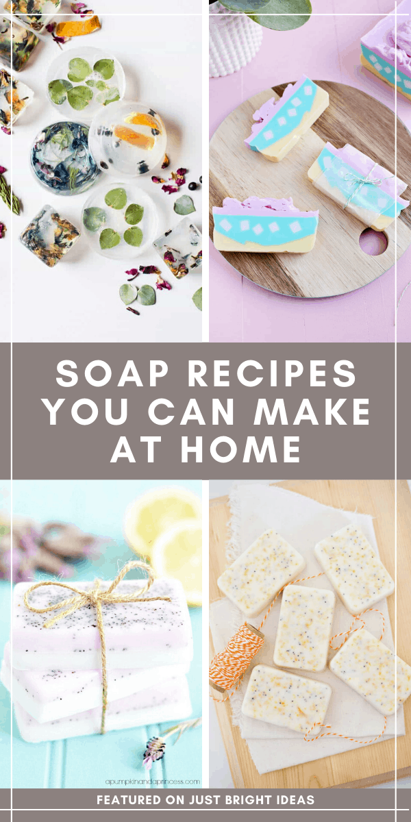 Loving these DIY Soap Recipes - Thanks for sharing!