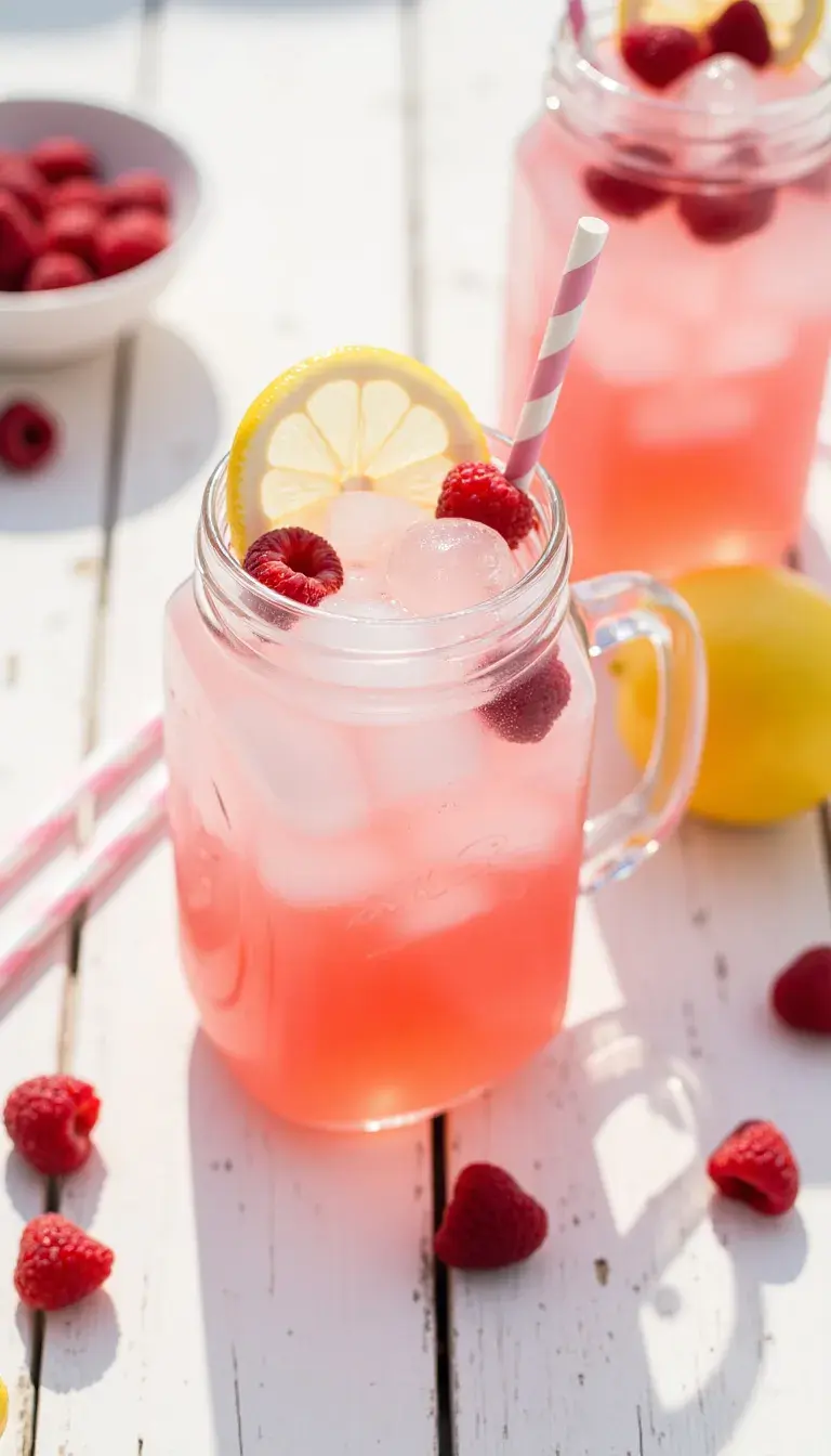 This cocktail is sweet, sassy, and super simple. The Sparkling Raspberry Lemonade Vodka brings together lemonade, vodka, and a splash of sparkle with just enough berry to keep things fun and fruity. It’s basically summer in a glass—and easy to batch, too!