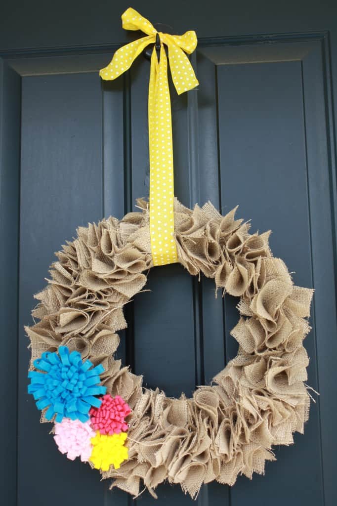 Spring Burlaps Wreaths 3