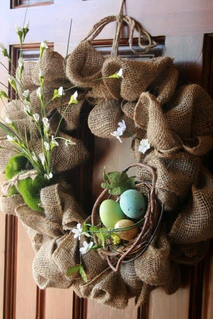 Spring Burlaps Wreaths 5