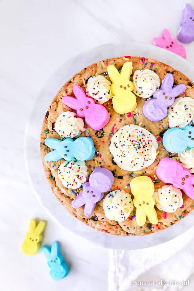 PEEPS Cookie Cake