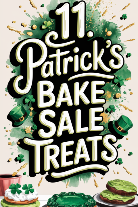 ?? 11 Must-Try St. Patrick’s Day Treats for a Sell-Out Bake Sale - Make your bake sale extra festive with these fun and lucky St. Patrick’s Day treats! From shamrock cookies to minty chocolate cupcakes, these sweet goodies will be a hit with kids and adults alike. ?✨ #StPatricksDay #BakeSaleTreats #FestiveBaking #LuckyDesserts #SweetAndFun