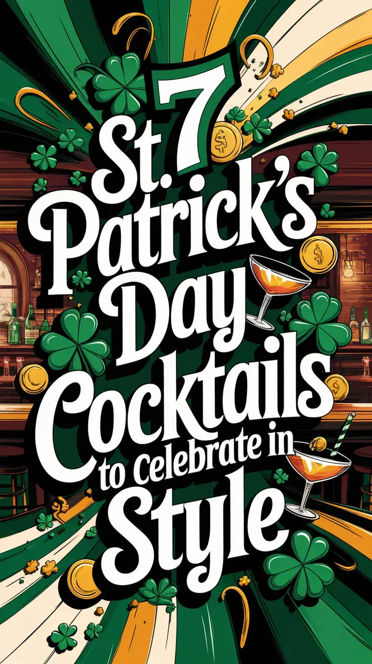 🔥🍀 7 Must-Try St. Patrick’s Day Cocktails to Get in the Irish Spirit!Raise a glass to St. Patrick’s Day with these fun and flavorful cocktails! Whether you love whiskey-based drinks or fruity green sips, these recipes will make your celebration extra lucky. 🍸🌈 #LuckyDrinks #StPatricksDayParty #CocktailHour #FestiveSips #MixologyMagic