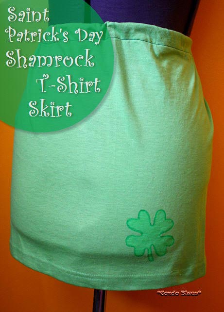 Saint Patrick’s Day Shamrock Skirt - Condo Blues