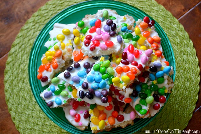 Rainbow Sugar Cookie Bark Recipe - Mom On Timeout