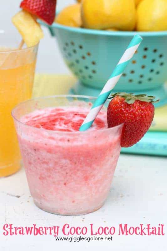 Strawberry Coco Loco Mocktail Recipe