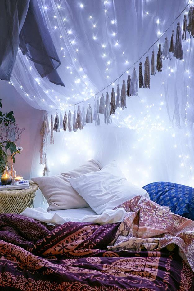 Light Up Your Bed Canopy