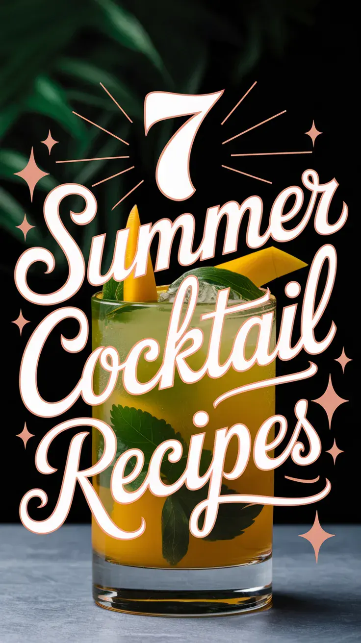 🍊☀️ The Only Summer Cocktail Recipes You’ll Need This Season!Whether you’re lounging by the pool or hosting a backyard BBQ, these summer cocktails are bursting with fresh flavors and sunshine in every sip! 🍓🍹 #CocktailRecipes #SummerDrinks #EasyCocktails #ChillVibes #SipSipHooray