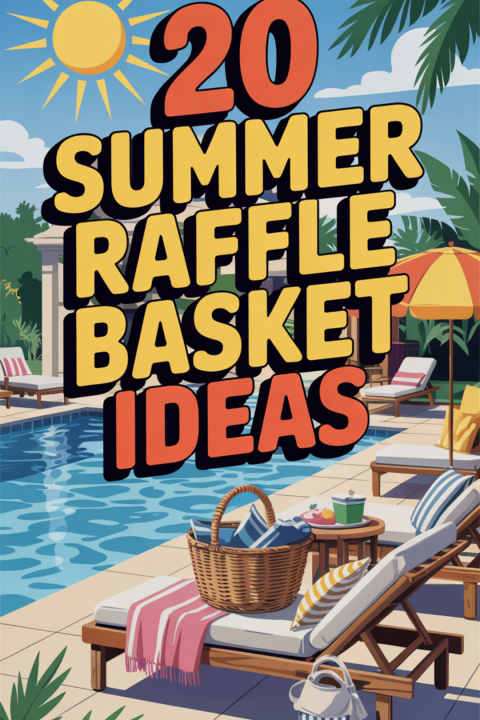 Need ideas for your next school or community raffle? These summer raffle basket ideas are easy to put together and perfect for PTA, PTO, or school fundraisers. ?☀️ #RaffleBasketInspo #SchoolFundraising #SummerFundraisers