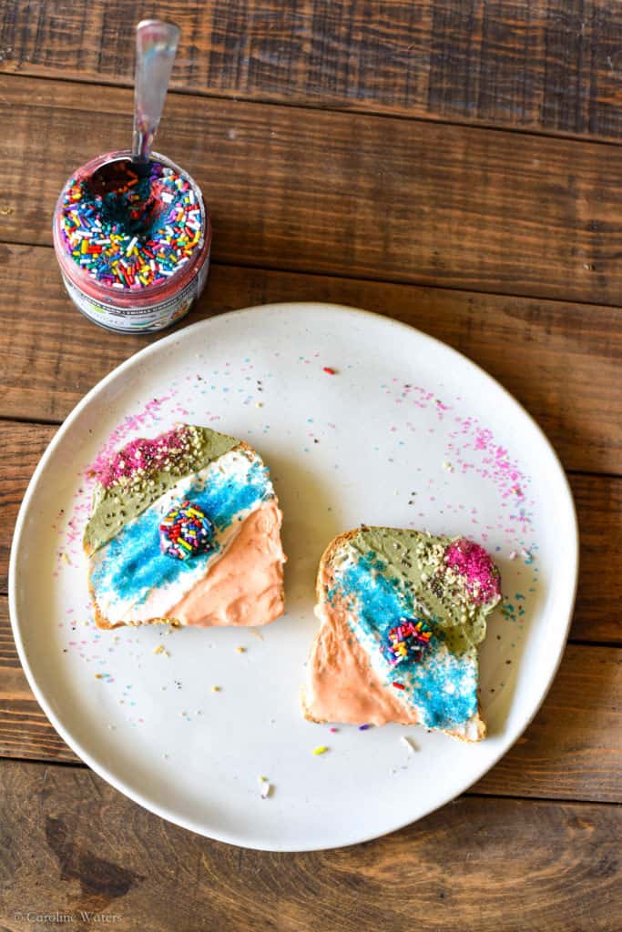 Superfood Unicorn Toast