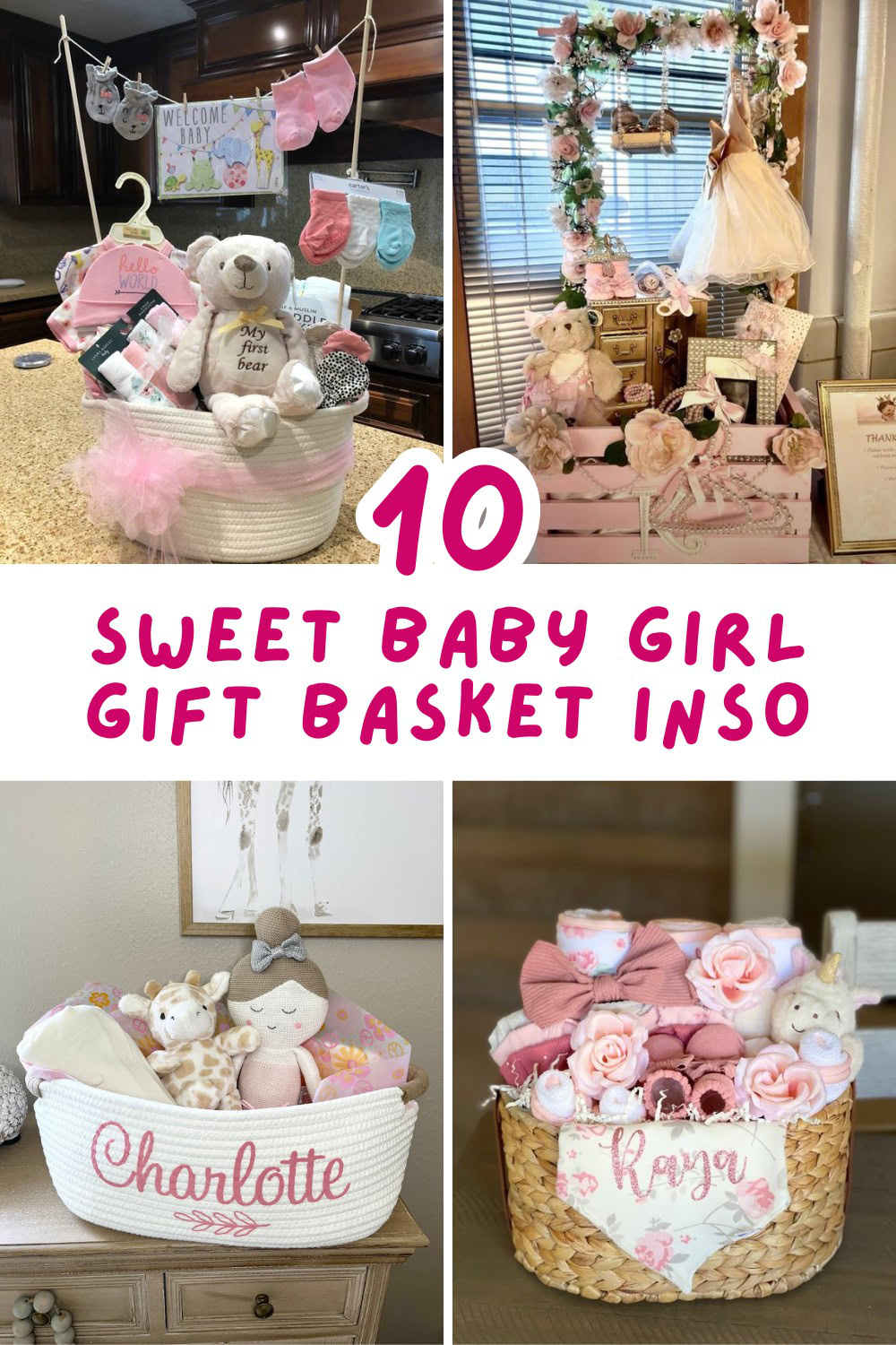 Make a memorable impression with a baby girl gift basket that’s packed with love! Explore a variety of creative ideas, from essentials to little luxuries, perfect for welcoming a new baby girl. 🌷 #GiftBasketIdeas #BabyShowerInspo