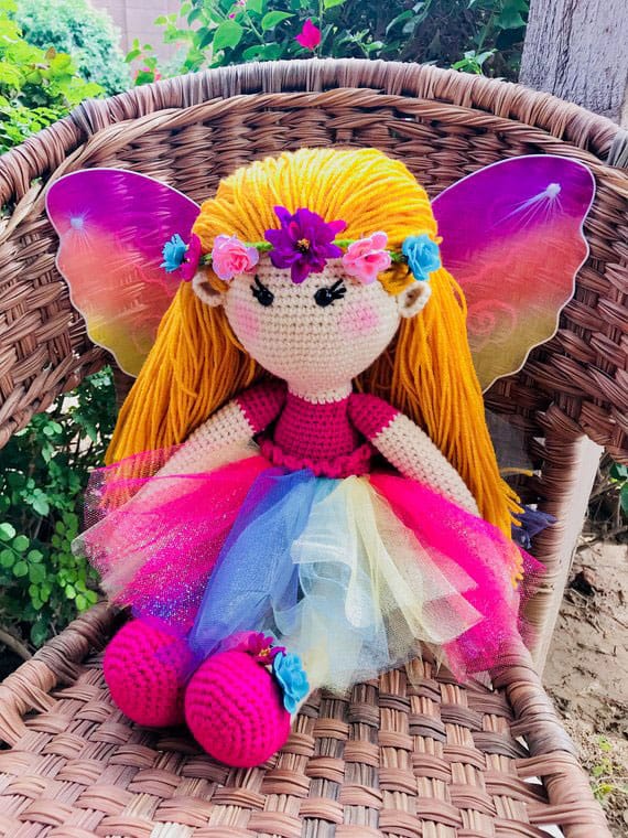 Sweet Fairy Crochet Pattern Doll