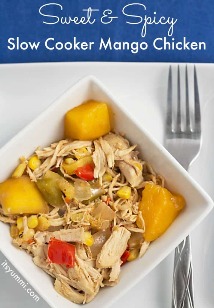 Sweet 'n Spicy Slow Cooker Mango Chicken