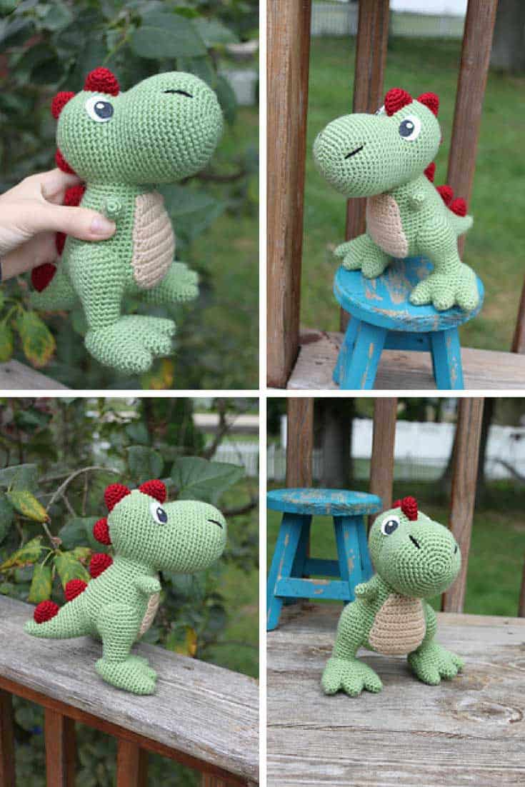 T-Rex Amigurumi - Ravelry Free