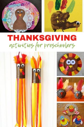 Thanksgiving Activities for Preschoolers {It's all about the turkey!}