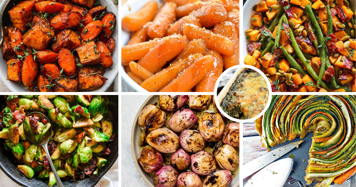 Looking for the Best Thanksgiving Side Dishes? 🥕 These Thanksgiving Vegetable Sides are the perfect addition to your holiday spread! Packed with seasonal veggies like Brussels sprouts, sweet potatoes, and more, these recipes are sure to impress your guests. Easy to make and bursting with flavor, these sides are a must-try for your Thanksgiving dinner.