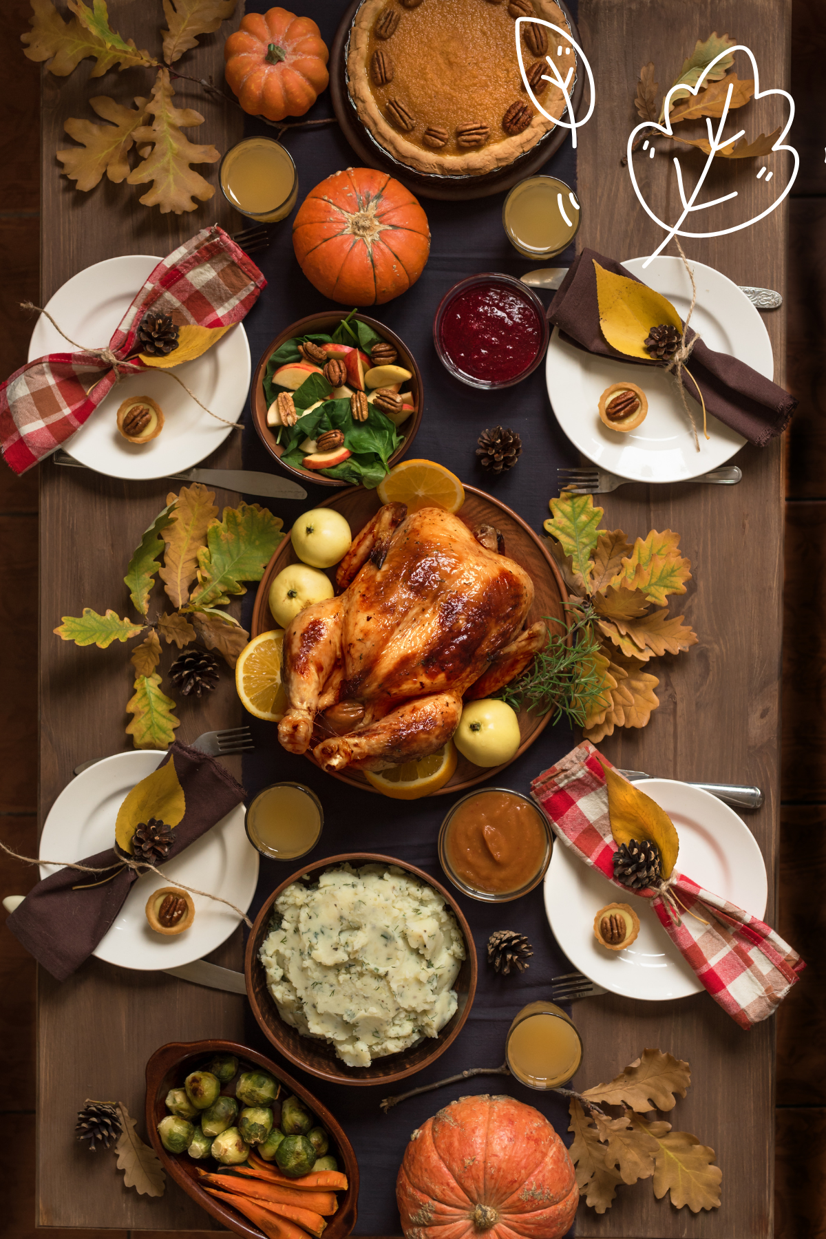 Looking to create a beautiful rustic Thanksgiving table? These simple ideas use natural elements to set the perfect cozy vibe 🍂🌿 #RusticThanksgiving #FallDecor #ThanksgivingInspo