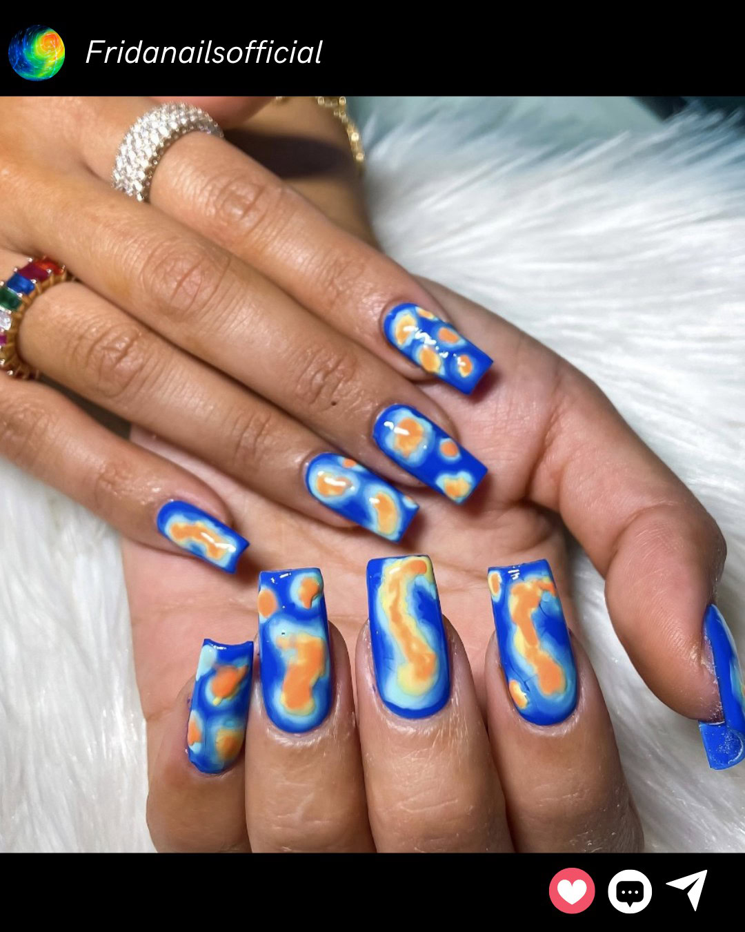 Ready to switch up your nail game? Try thermal map nails! 🌡️🔥 Inspired by geothermal maps, this trend brings vibrant gradients to your fingertips. Check out our roundup of amazing designs! #NailArt #BeautyTrends #ThermalNails